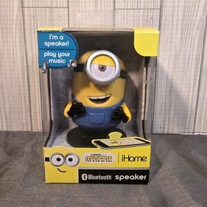iHome Minions The‎ Rise of Gru Bluetooth Speaker Wireless Audio Rechargeable New